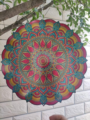 Flower Stainless Steel Wind Spinner